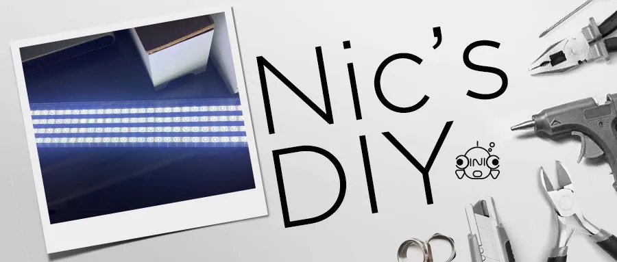 DIY-制作一个准商品LED鱼缸灯